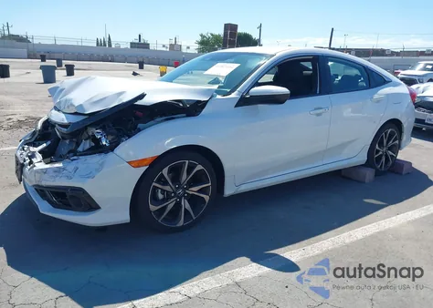 2019 Honda Civic Sport from USA, damaged, VIN 2HGFC2F88KH581273